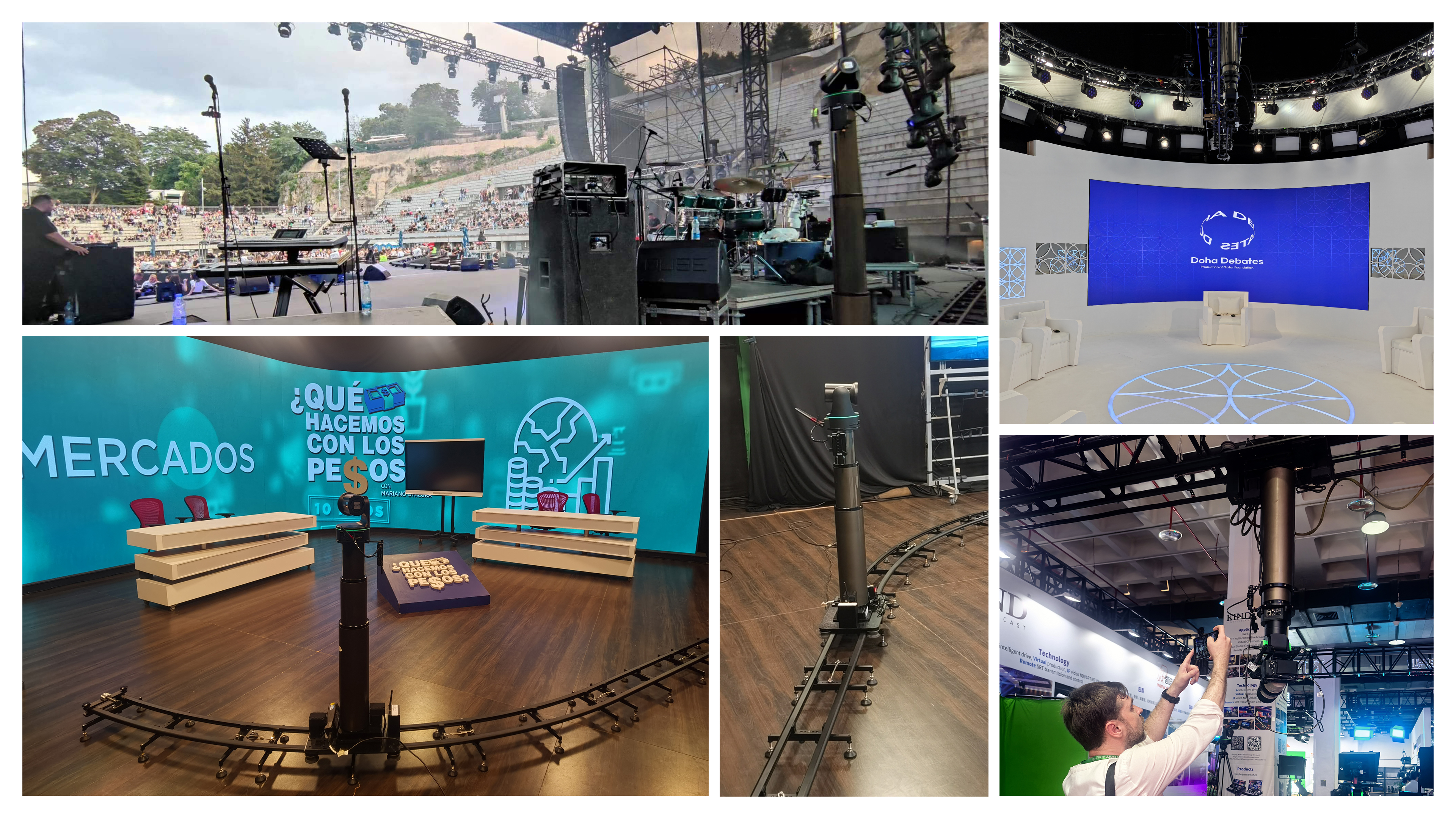 轨道机器人摄像机营使用